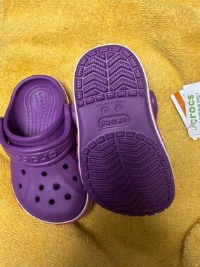 CROCS Kids Purple Classic Clog
